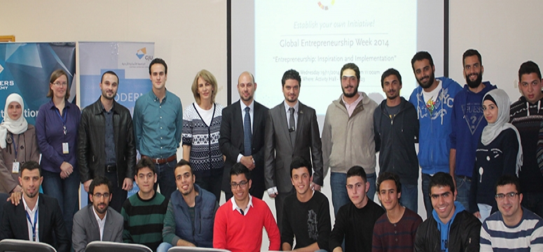 Global Entrepreneurship Week at GJU