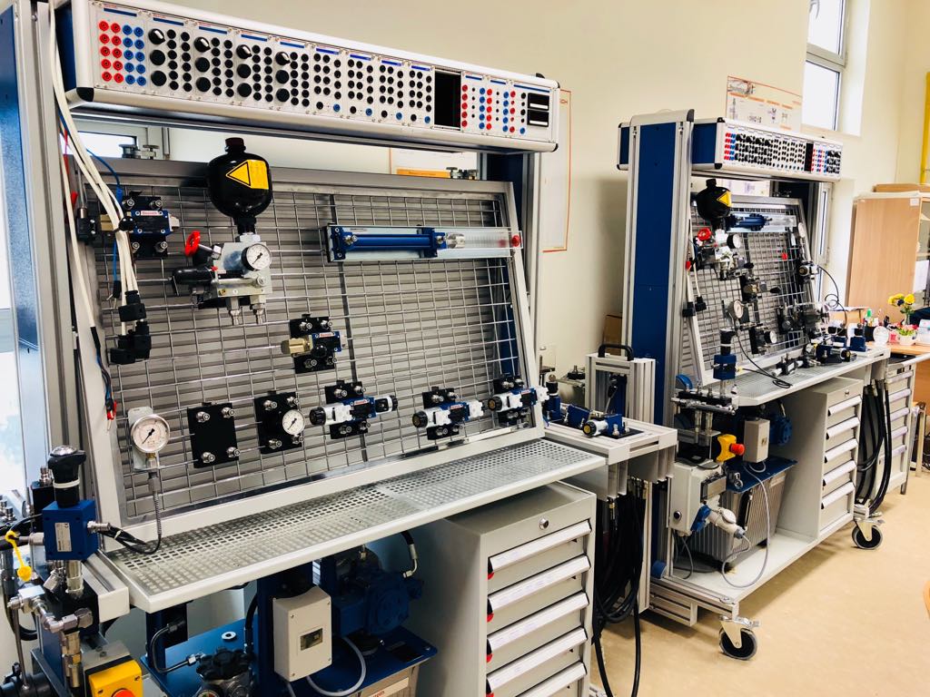 Hydraulic and Pneumatic Systems Laboratory | German Jordanian University Hydraulic and Pneumatic Systems Laboratory | German Jordanian University