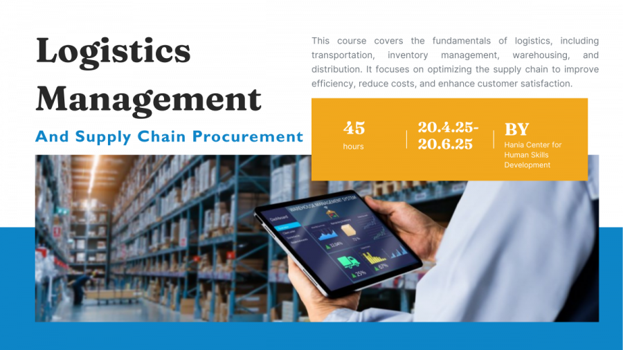 Logistics Management | German Jordanian University