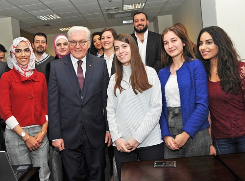 German Federal President Visit to Graduate School of Business Administration