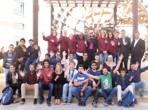 زيارة طلاب جامعة Fulda إلى الجامعة الألمانية الأردنية 